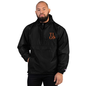 TraveLoveGo Embroidered Packable Jacket